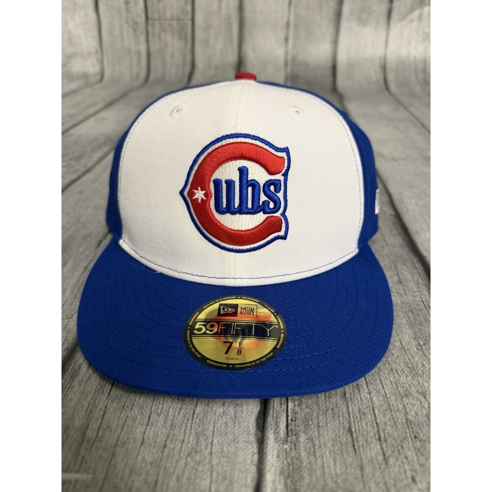 New Era Chicago Cubs Alternate Authentic Collection On-Field Cap 59FIFTY 7 1/8